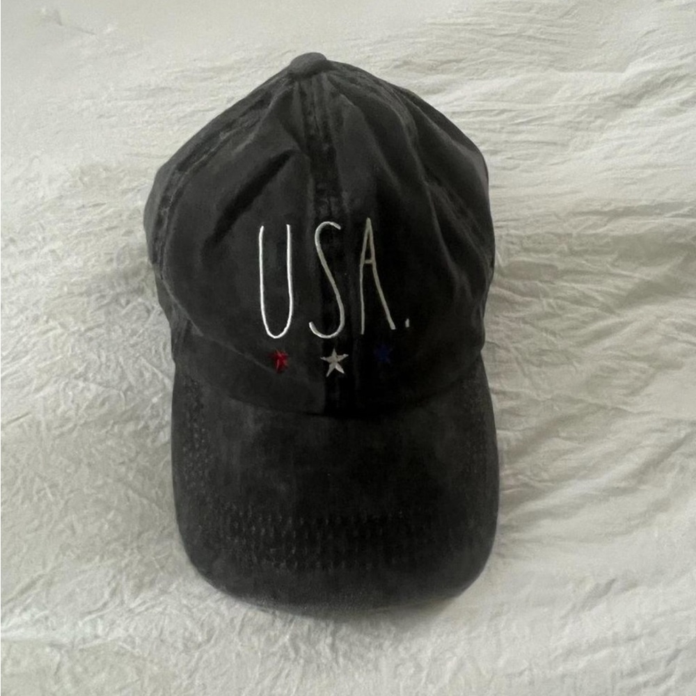 Rae Dunn Women’s USA Gray Ball Cap Hat